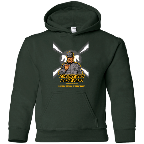 Sweatshirts Forest Green / YS Do Your Part Youth Hoodie