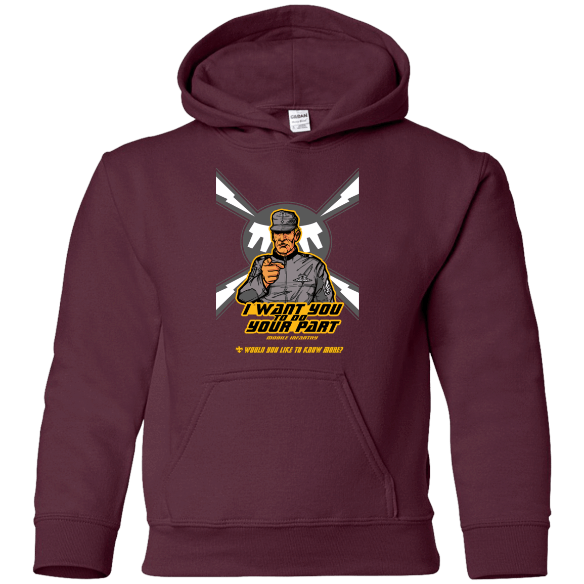Sweatshirts Maroon / YS Do Your Part Youth Hoodie