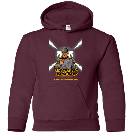 Sweatshirts Maroon / YS Do Your Part Youth Hoodie