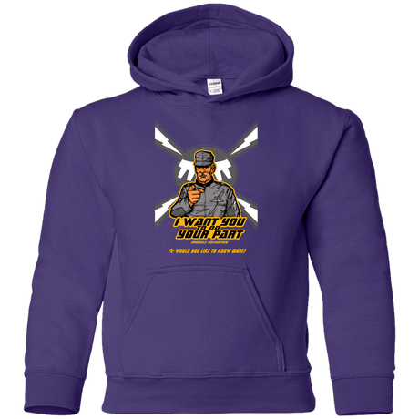 Sweatshirts Purple / YS Do Your Part Youth Hoodie