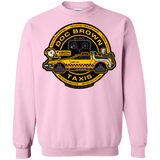 Sweatshirts Light Pink / Small Doc Brown Taxis Crewneck Sweatshirt