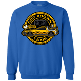 Sweatshirts Royal / Small Doc Brown Taxis Crewneck Sweatshirt