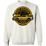 Sweatshirts White / Small Doc Brown Taxis Crewneck Sweatshirt