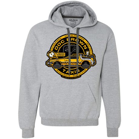 Sweatshirts Sport Grey / Small Doc Brown Taxis Premium Fleece Hoodie