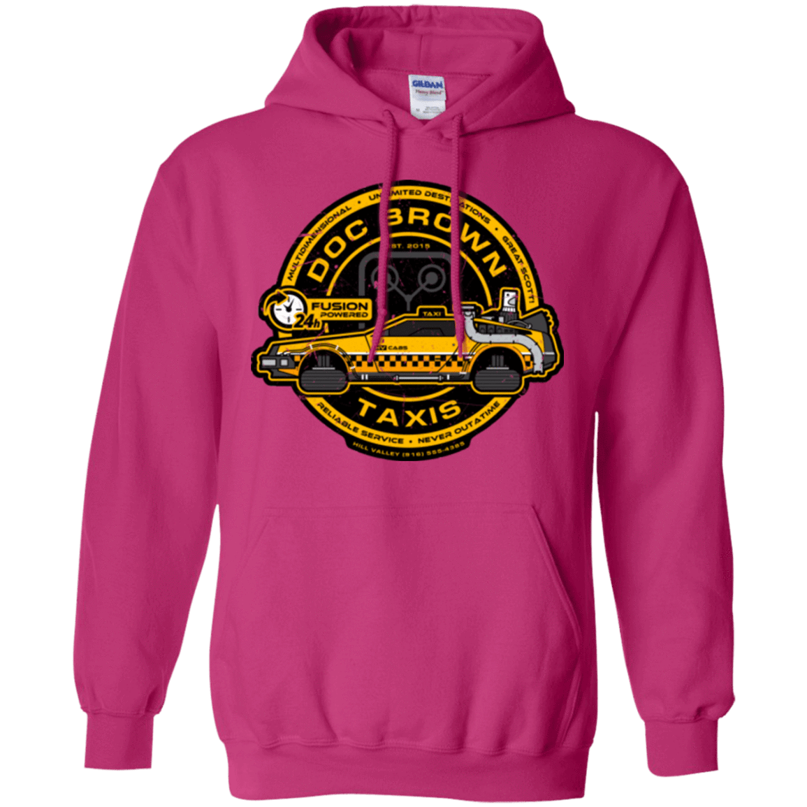 Sweatshirts Heliconia / Small Doc Brown Taxis Pullover Hoodie