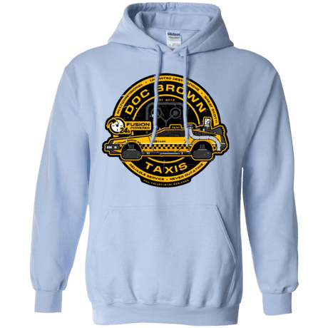 Sweatshirts Light Blue / Small Doc Brown Taxis Pullover Hoodie