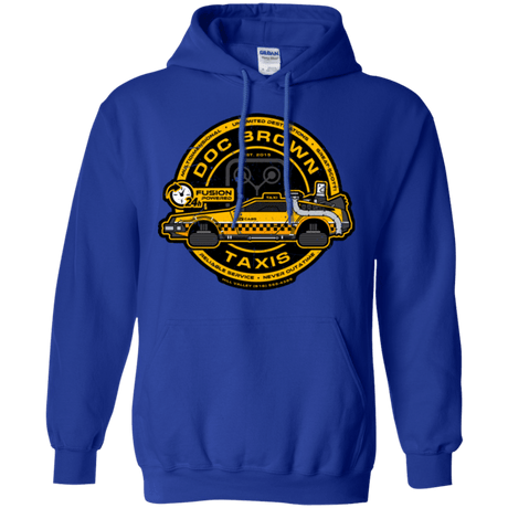 Sweatshirts Royal / Small Doc Brown Taxis Pullover Hoodie