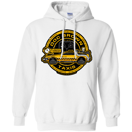 Sweatshirts White / Small Doc Brown Taxis Pullover Hoodie