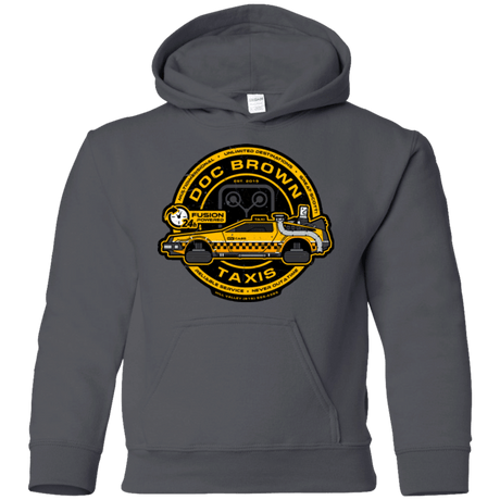 Sweatshirts Charcoal / YS Doc Brown Taxis Youth Hoodie