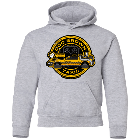Sweatshirts Sport Grey / YS Doc Brown Taxis Youth Hoodie