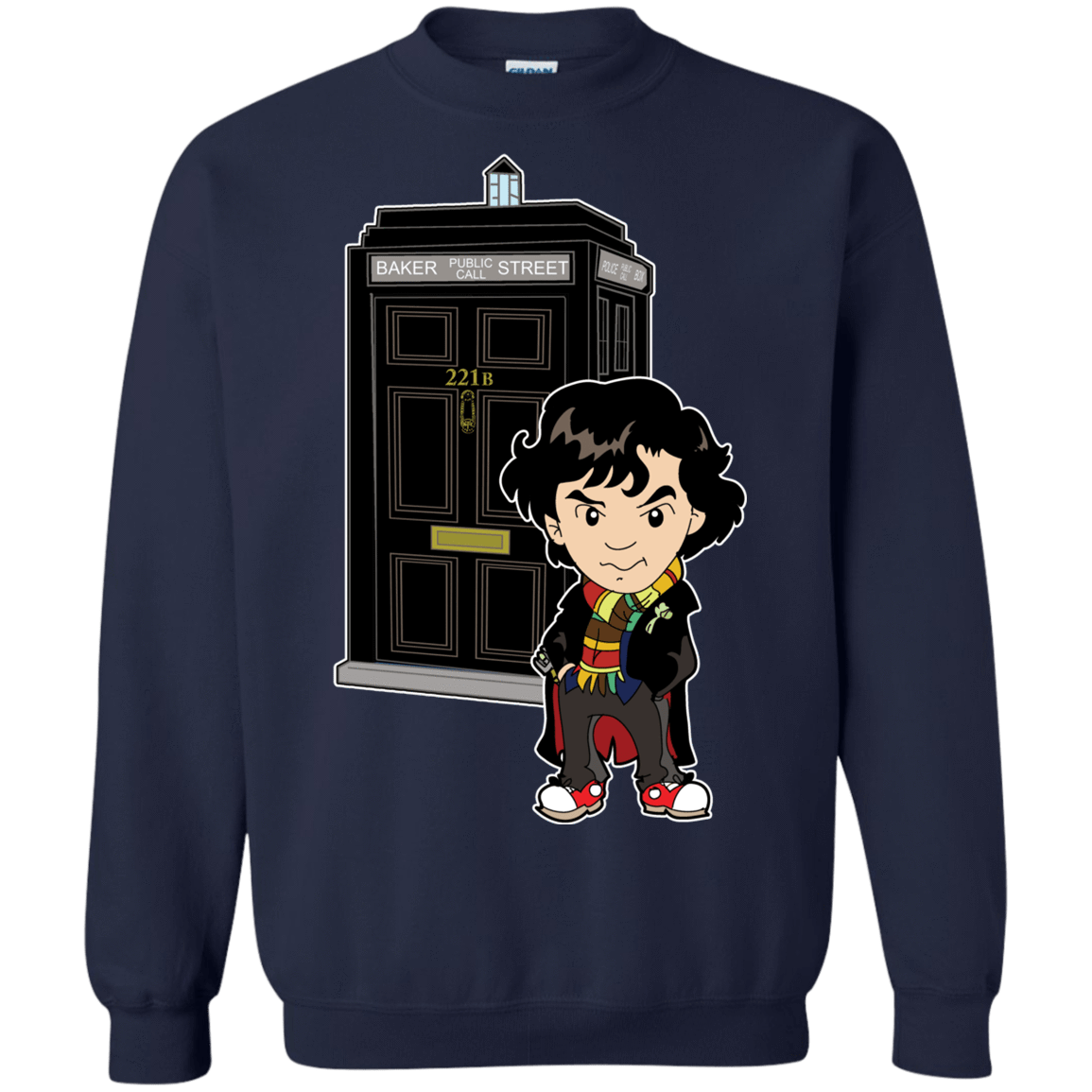 Sweatshirts Navy / S Doclock Crewneck Sweatshirt