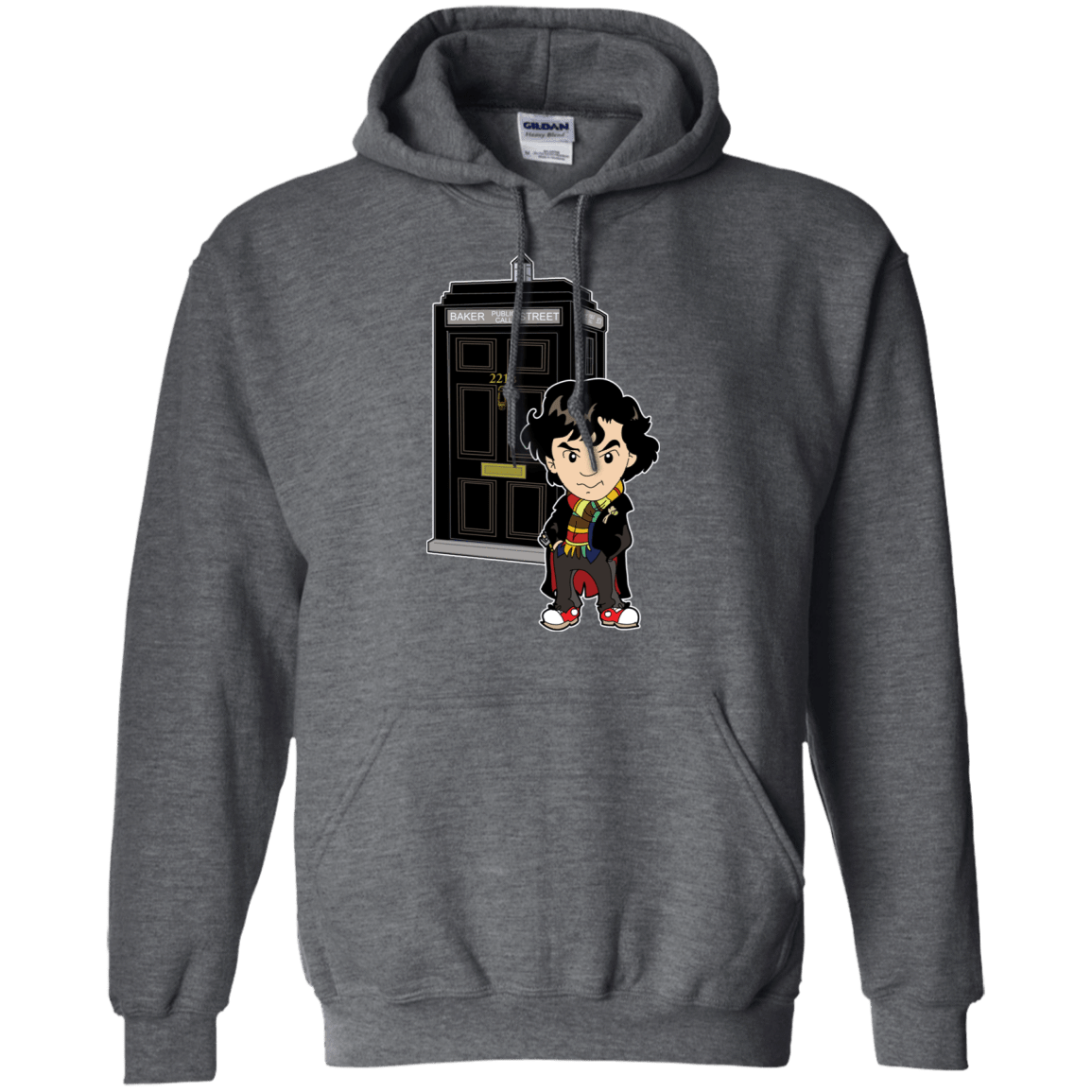 Sweatshirts Dark Heather / S Doclock Pullover Hoodie