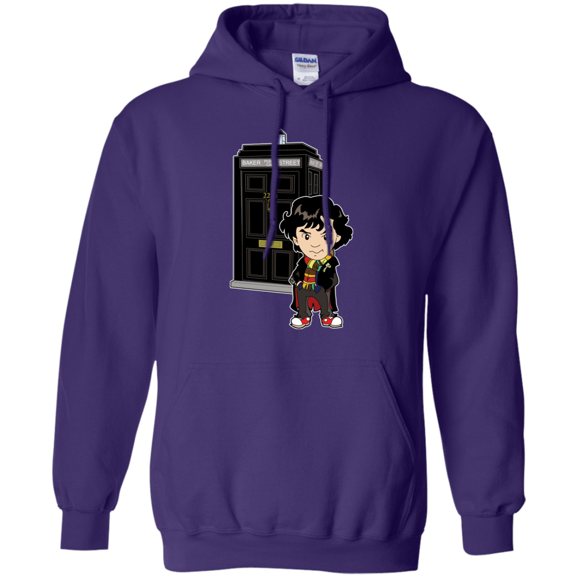 Sweatshirts Purple / S Doclock Pullover Hoodie