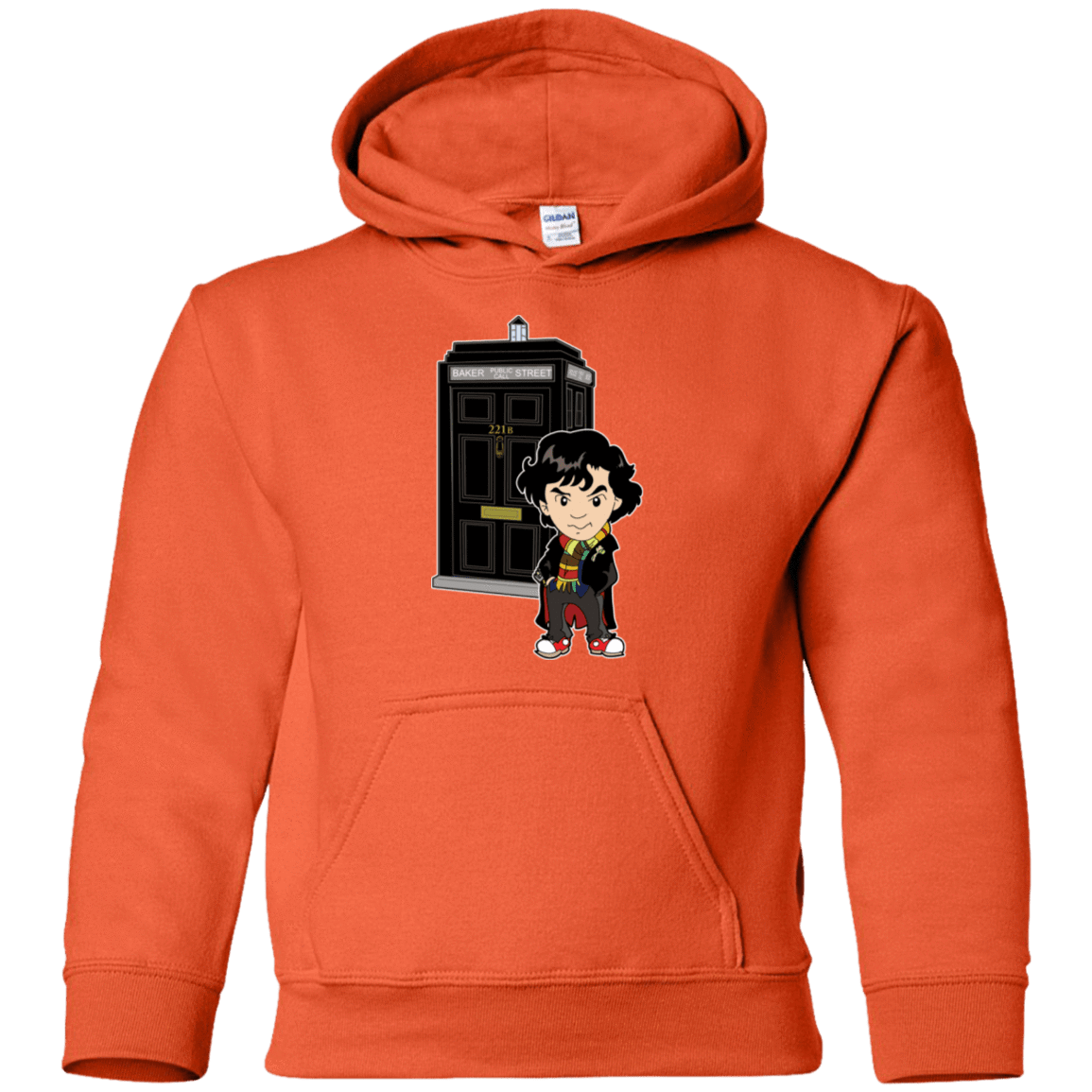 Sweatshirts Orange / YS Doclock Youth Hoodie