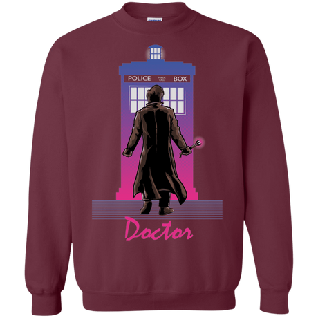 Sweatshirts Maroon / Small DOCTOR DRIVE Crewneck Sweatshirt