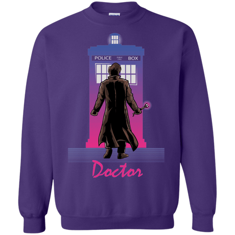 Sweatshirts Purple / Small DOCTOR DRIVE Crewneck Sweatshirt