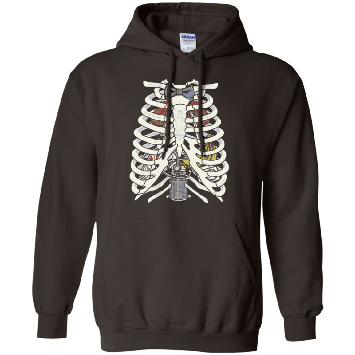 Sweatshirts Dark Chocolate / Small Doctor Inside Pullover Hoodie