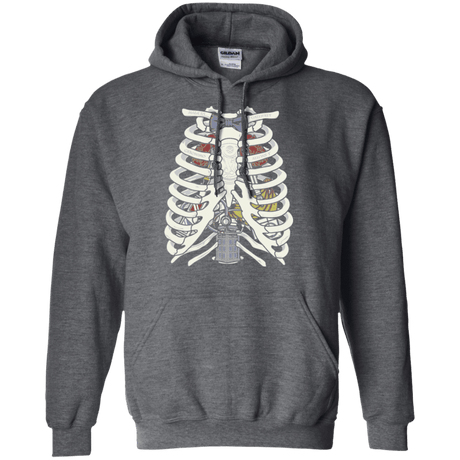 Sweatshirts Dark Heather / Small Doctor Inside Pullover Hoodie