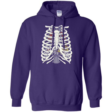 Sweatshirts Purple / Small Doctor Inside Pullover Hoodie
