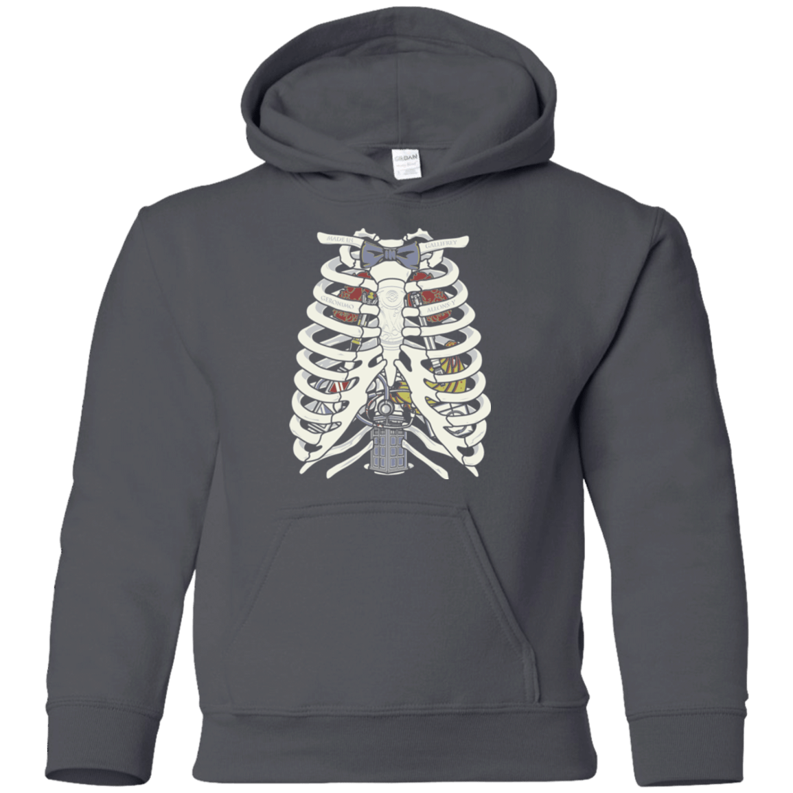 Sweatshirts Charcoal / YS Doctor Inside Youth Hoodie