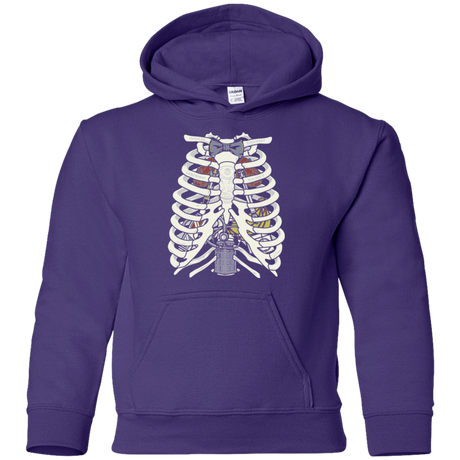 Sweatshirts Purple / YS Doctor Inside Youth Hoodie