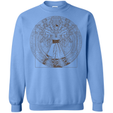 Sweatshirts Carolina Blue / S Doctor Stranger Vitruvian Crewneck Sweatshirt