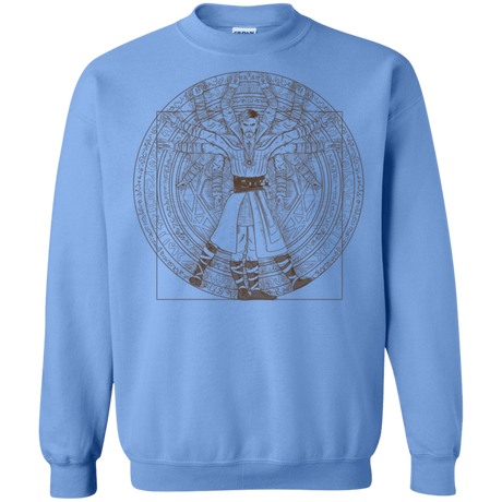 Sweatshirts Carolina Blue / S Doctor Stranger Vitruvian Crewneck Sweatshirt