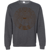 Sweatshirts Dark Heather / S Doctor Stranger Vitruvian Crewneck Sweatshirt