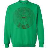 Sweatshirts Irish Green / S Doctor Stranger Vitruvian Crewneck Sweatshirt