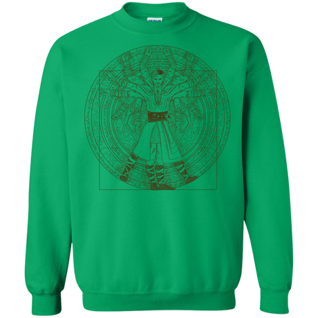 Sweatshirts Irish Green / S Doctor Stranger Vitruvian Crewneck Sweatshirt