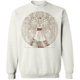 Sweatshirts White / S Doctor Stranger Vitruvian Crewneck Sweatshirt