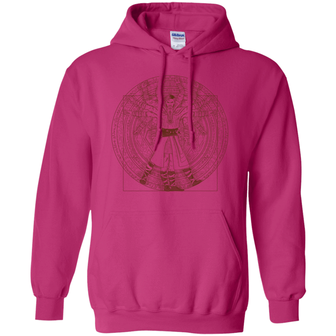 Sweatshirts Heliconia / S Doctor Stranger Vitruvian Pullover Hoodie