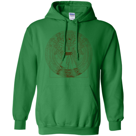 Sweatshirts Irish Green / S Doctor Stranger Vitruvian Pullover Hoodie