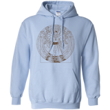 Sweatshirts Light Blue / S Doctor Stranger Vitruvian Pullover Hoodie