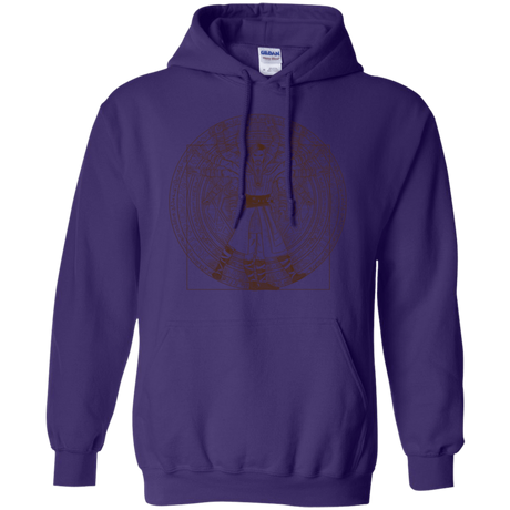 Sweatshirts Purple / S Doctor Stranger Vitruvian Pullover Hoodie