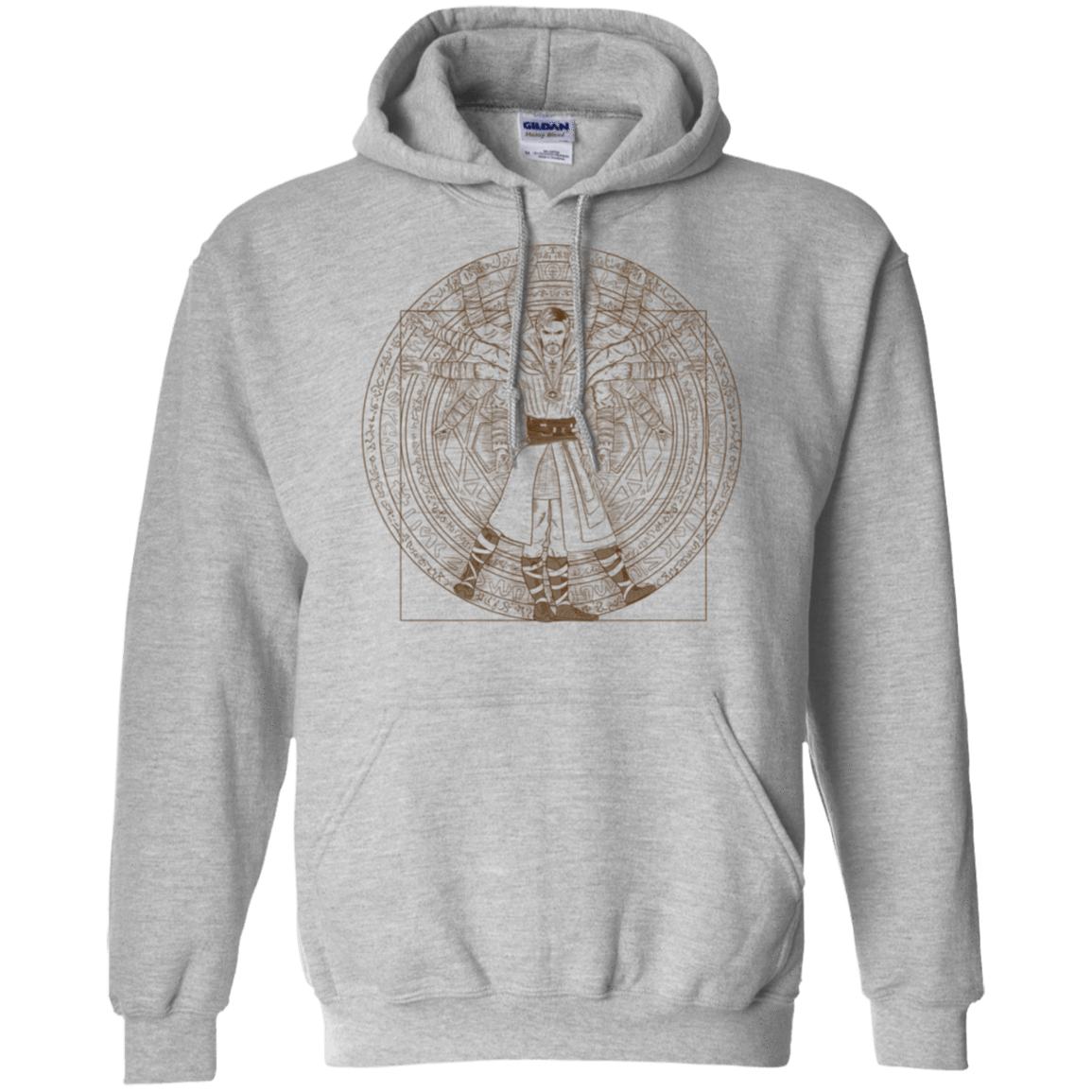 Sweatshirts Sport Grey / S Doctor Stranger Vitruvian Pullover Hoodie