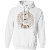 Sweatshirts White / S Doctor Stranger Vitruvian Pullover Hoodie