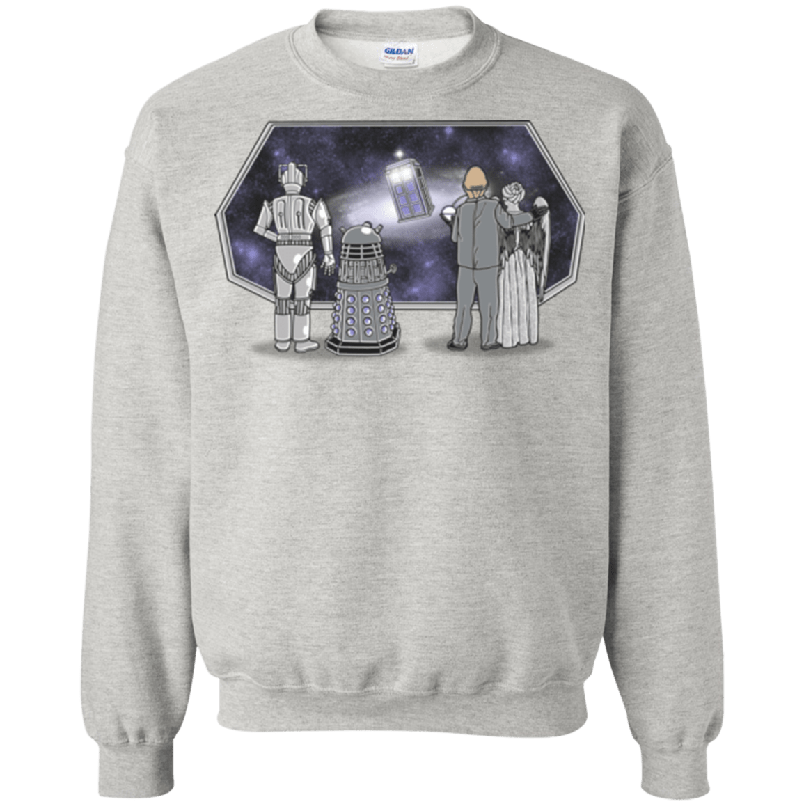 Sweatshirts Ash / Small Doctor strikes back Crewneck Sweatshirt