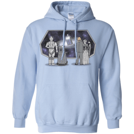 Sweatshirts Light Blue / Small Doctor strikes back Pullover Hoodie