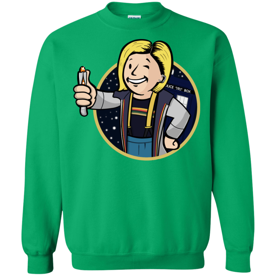 Sweatshirts Irish Green / S Doctor Vault Crewneck Sweatshirt