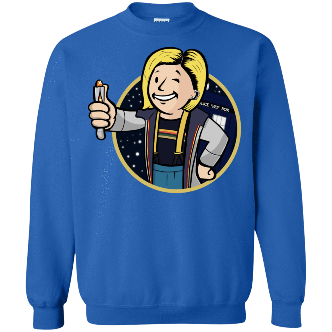 Sweatshirts Royal / S Doctor Vault Crewneck Sweatshirt