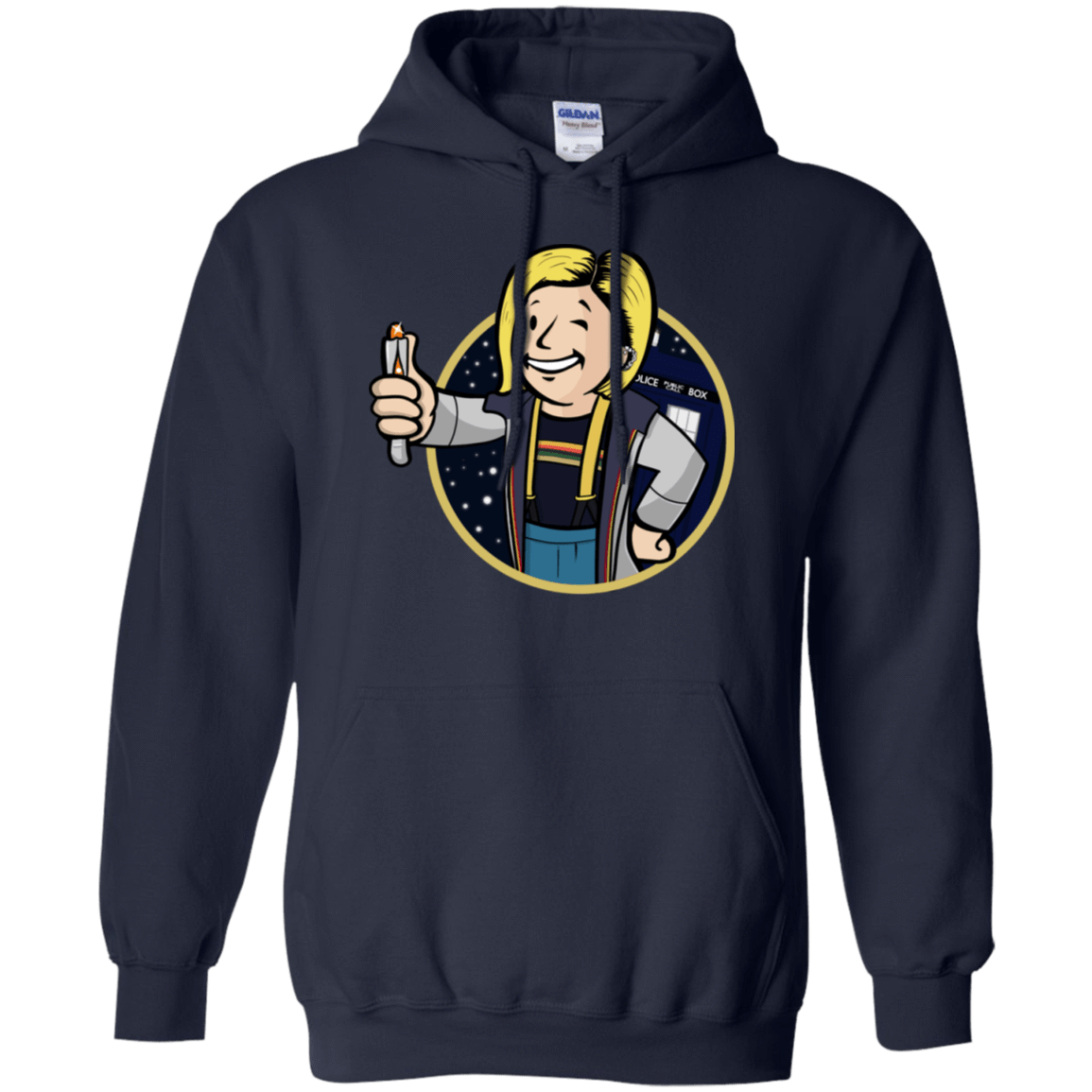 Sweatshirts Navy / S Doctor Vault Pullover Hoodie