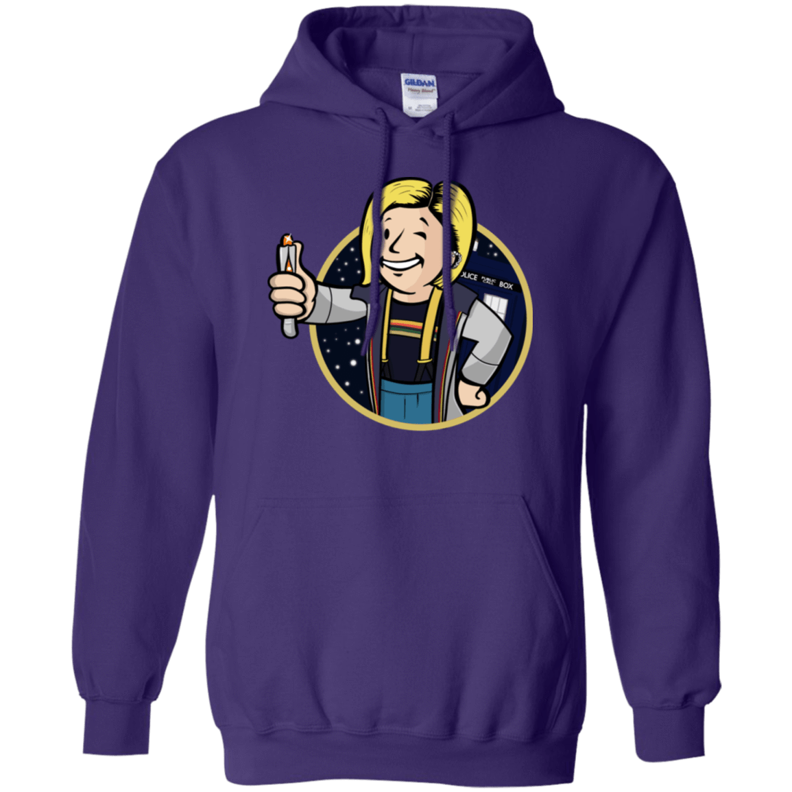 Sweatshirts Purple / S Doctor Vault Pullover Hoodie