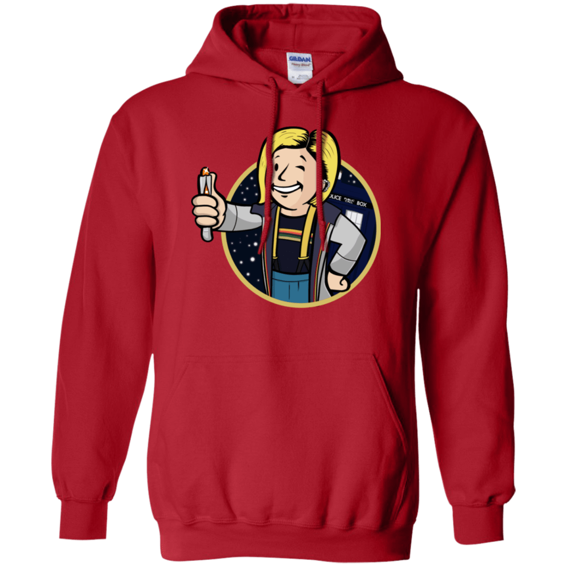 Sweatshirts Red / S Doctor Vault Pullover Hoodie