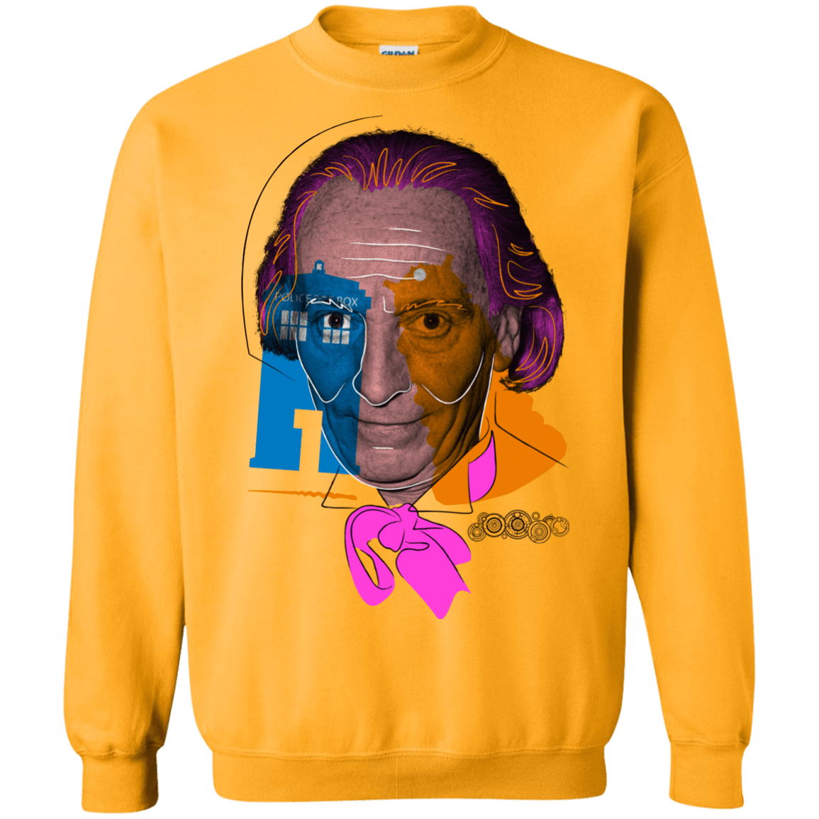 Sweatshirts Gold / S Doctor Warwhol 1 Crewneck Sweatshirt