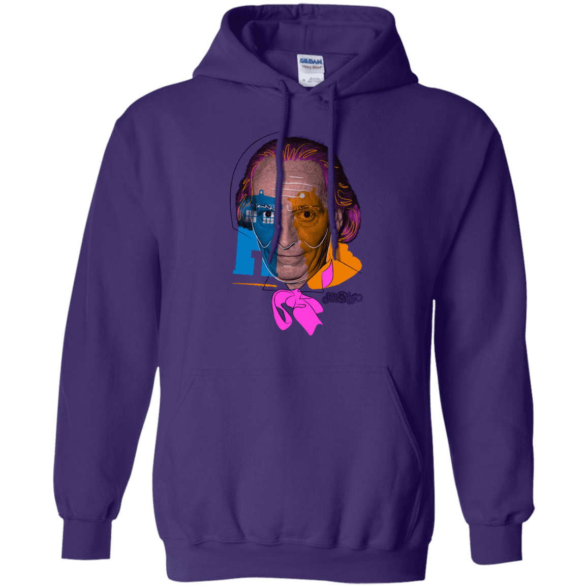 Sweatshirts Purple / S Doctor Warwhol 1 Pullover Hoodie