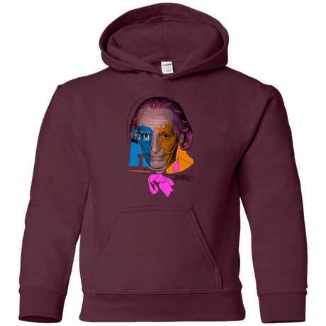 Sweatshirts Maroon / YS Doctor Warwhol 1 Youth Hoodie