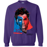 Sweatshirts Purple / S Doctor Warwhol 10 Crewneck Sweatshirt