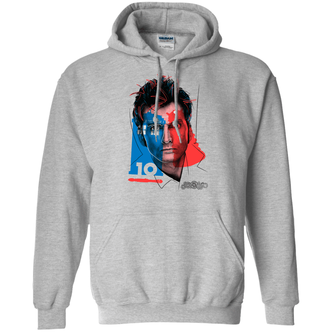 Sweatshirts Sport Grey / S Doctor Warwhol 10 Pullover Hoodie