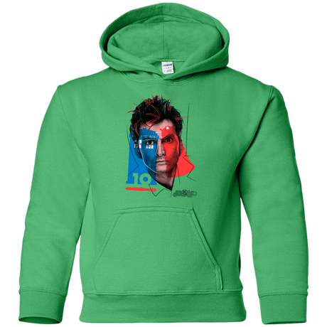 Sweatshirts Irish Green / YS Doctor Warwhol 10 Youth Hoodie